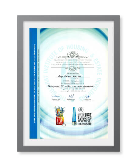 BEST BUILDING AWARD SHOW 2008